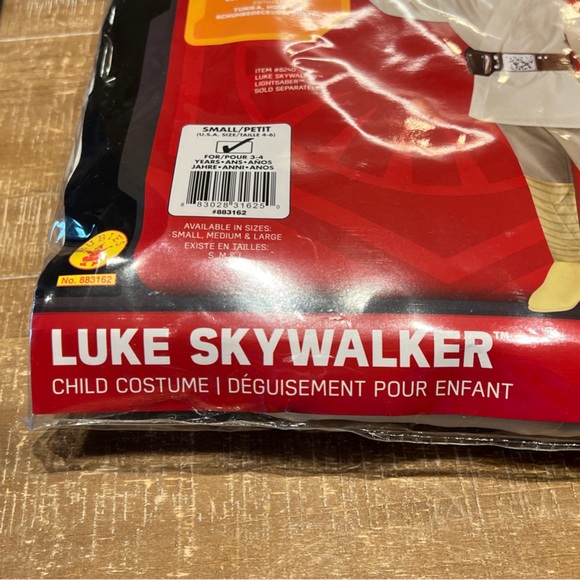 Kids Luke Skywalker Star Wars Classic Halloween Child S 4- 6 Costume Rubies - Picture 2 of 11